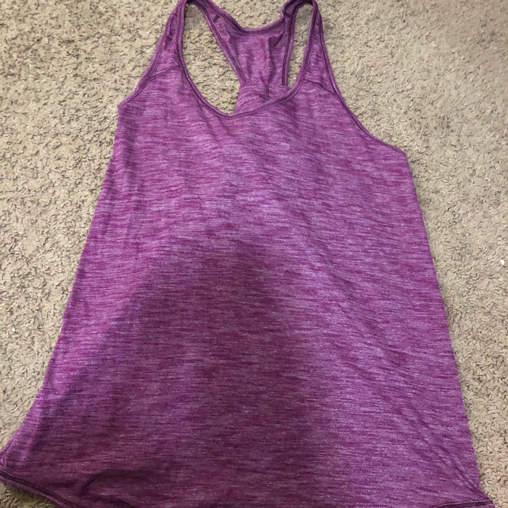 LULULEMON TANK-heathered purple